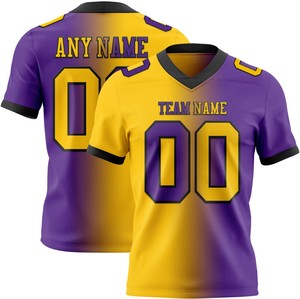 Custom American <b>Football</b> Jersey-100% Polyester Breathable & Quick Dry Athletic Fit Full Customization - Product Image 2