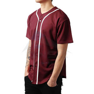 Maillots de baseball sublimés de qualité supérieure à prix avantageux, entièrement personnalisés, vêtements de sport pour le baseball et le softball, personnalisés - Product Image 2