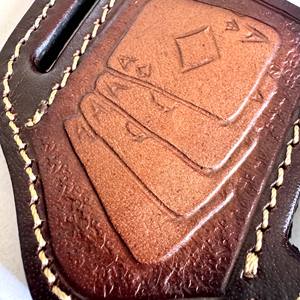 Gaine en cuir fabriquée en usine à usages multiples de style crêpe de qualité industrielle - Product Image 4