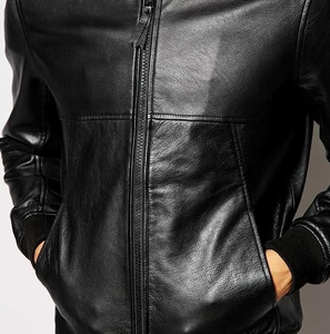 New 2024 Top Selling Men Stylish <b>Leather</b> <b>Jacket</b> Different Colors Available in Best Price <b>Leather</b> Men <b>Genuine</b> <b>Leather</b> <b>Jacket</b> - Product Image 4