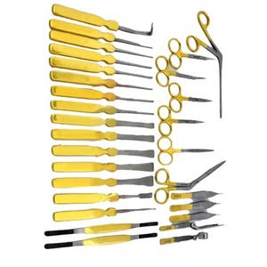 Nuevo juego de preservación de rinoplastia de calidad superior, Manual instrumentos quirúrgicos de cirugía plástica, acero inoxidable, hecho en Pakistán, CUIDADO - Product Image 2