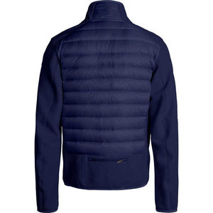 Veste matelassée à capuche pour homme, logo personnalisé sur le devant, imperméable, coupe-vent, décontractée, d'hiver, rembourrée, vêtements de ski - Product Image 5