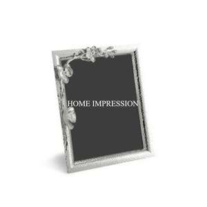 Aluminium moulé couleur argent finition brillant poli Antique Unique Fancy Designer Photo Frame Supplies For Elegant Home Decor - Product Image 3