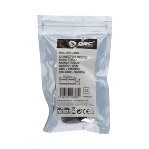 Connettore dritto per faretto monofase nero (GSC 202210001) - Product Image 3