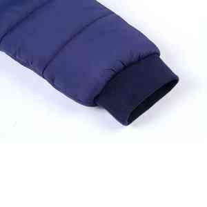 เสื้อแจ็คเก็ตกันหมอกควันผ้าโพลีเอสเตอร์มีฮู้ดสำหรับผู้ชายเสื้อโค้ทขนเป็ดให้ความอบอุ่นในฤดูหนาวแบบลำลองสำหรับกลางแจ้งมีซิปปิดขนาดพิเศษ - Product Image 4