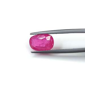 Rubis de Birmanie naturel non chauffé 5,58 carats, pierre précieuse rose en différentes tailles : Trillion, Asscher, Brillant, Rose, Émeraude et Radiant - Product Image 4