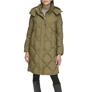 100% manteau bouffant long de couleur personnalisée de haute qualité pour femmes avec capuche veste d'hiver professionnelle Premium doublure en Polyester - Product Image 1