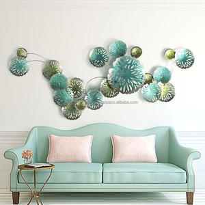 Décoration murale en métal pour la maison, décoration murale suspendue 3D en feuille de Ginkgo dorée avec cadre, Sculpture murale d'art en métal doré - Product Image 5