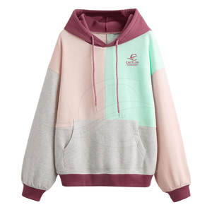 Sweat à capuche en coton tricoté décontracté pour femmes avec col à capuche Meilleur matériau pour la saison hivernale - Product Image 1