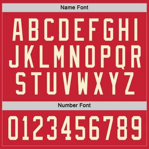 Venta superior Equipo deportivo rojo negro Logotipo personalizado Sublimación Impreso/Bordado American Ice Hockey Jersey 100% Poliéster - Product Image 4