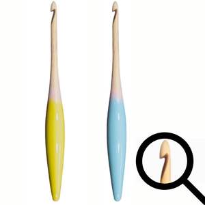 Serious comfort <b>crochet</b> <b>hook</b> built for chill crafting nights less hand strain more smooth stitches total win for your customers - Product Image 1