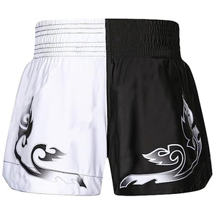 Short de boxe à la mode en gros Short d'entraînement de boxe Muay Thai Short MMA Shorts de Muay Thai pour enfants Shorts de Muay Thai - Product Image 4