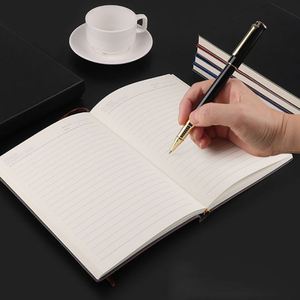 Nouveauté - Stylo à encre gel noir en métal avec logo personnalisé - Product Image 3