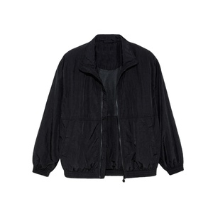 Chaqueta cortavientos Anorak ligera informal personalizada, chaqueta cortavientos transpirable de verano con forro de malla de secado rápido, chaqueta cortavientos de talla grande - Product Image 4