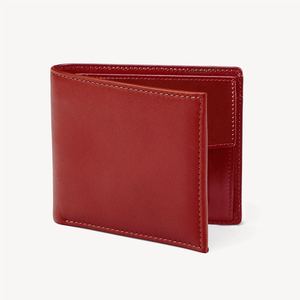 Portefeuille en cuir exclusif pour hommes avec fentes pour cartes compactes Texture douce Accessoire cadeau de tous les jours léger et durable - Product Image 1