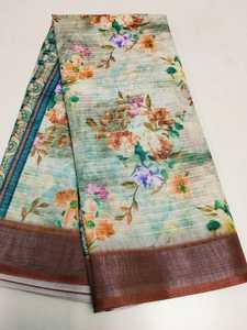 ผ้าส่าหรีสำหรับงานแต่งงานและงานปาร์ตี้ lakhanavi ผ้านุ่ม Lilan จากผู้ผลิตชั้นนำของอินเดีย - Product Image 5