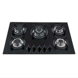 30'' Gas Cooktop NG/LPG Gas Stove Cooktop with 5 Burners Built-in Gas Hob NG/LPG Convertible