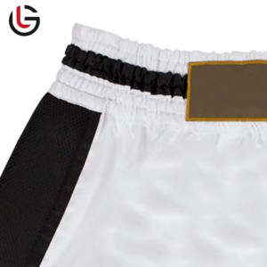 Top Trending Printed Boxing Shorts Logotipo personalizado Hombres Muay Thai Shorts Nuevo diseño corto para hombres - Product Image 2