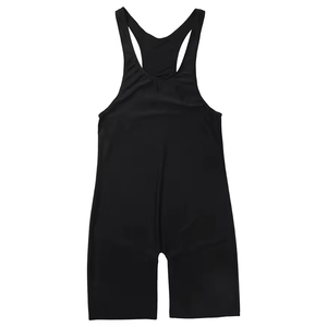 Justaucorps de lutte pour homme avec logo frontal personnalisable, favorise les mouvements explosifs, équilibre stable, tissu extensible résistant pour le contrôle du tapis - Product Image 6