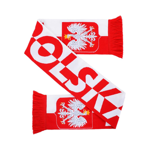 Écharpe de football de club sportif de haute qualité avec logo personnalisé, accessoire d'hiver en tricot tendance pour hommes et femmes, style long - Product Image 1