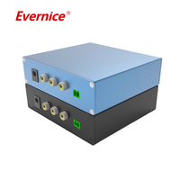 Boîtier en aluminium anodisé pour usinage CNC Boîtier d'instrument électronique industriel Boîte à rail Din