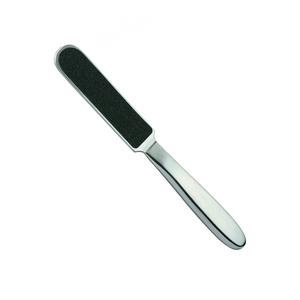Lime à ongles à manche en acier de la meilleure qualité Lime à ongles allemande en acier inoxydable Lime à ongles double face pour ongles avec emballage personnalisé - Product Image 2