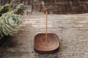 Quemador de incienso de madera de acacia natural, quemador Bakhoor de la mejor calidad con diseño Premium para decoración del hogar, difusor de aromaterapia - Product Image 3