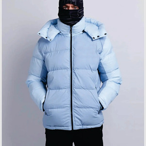 Veste matelassée pour homme, fabriquée directement en usine, vente en gros, personnalisable, hiver, style streetwear, chaude, isolée, capuche amovible - Product Image 1