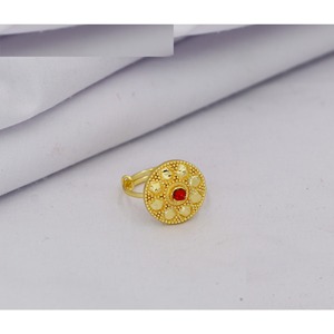 High Quality Arabic Natural Wholesale Gold Plated Finger <b>Rings</b> for Women <b>Adjustable</b> <b>Rings</b> Wedding Jewellery Dubai Hot Sale <b>Rings</b> - Product Image 5