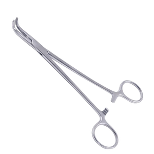 Mélangeur hémostatique manuel incurvé de haute qualité Instruments chirurgicaux Pince à base d'artère à bas prix Acier inoxydable - Product Image 5