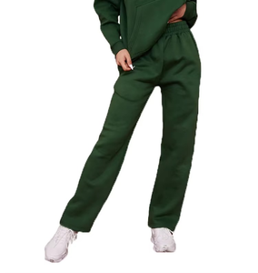 Ensemble de survêtement décontracté pour femme 2026, deux pièces, imprimé, pour l'entraînement et le jogging, avec technique de strass, motif uni, hiver - Product Image 4