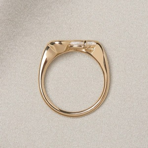 Bague en argent avec diamant de laboratoire de coupe ovale de qualité supérieure, élégante bague de fiançailles, bijoux de mariage classiques, fournisseur en gros en ligne - Product Image 5