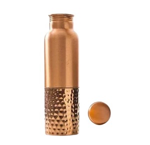 Artículo Más Vendido en 2025, Botella de Cobre Perforada de 330 g, 1 L, una Mezcla Única de Estilo y Funcionalidad, Botella de Cobre de 1000 ml - Product Image 6