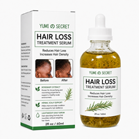 Huile de romarin et de ricin 100% naturelle, marque privée, traitement capillaire pour hommes et femmes, soin du cuir chevelu, sérum, huile de croissance capillaire, élixir