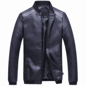 แจ็กเก็ตหนังสำหรับผู้ชายเสื้อแจ็กเก็ตหนังอบอุ่นสำหรับฤดูหนาวระบายอากาศได้ดี - Product Image 3