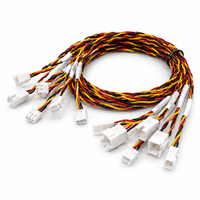 Kabel Rakitan Konektor Terminal JST XH Pitch 2.5mm Pin 2 3 4 5 6 7 8 9 10 untuk Peralatan Rumah Tangga