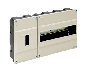 Scatola da incasso per ICP e distribuzione fino a 12 elementi, avorio, 348x188x55mm. (Solera 680) - Product Image 1
