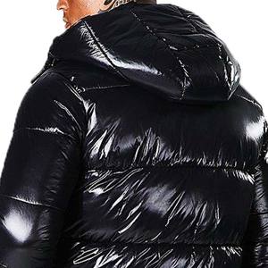 Chaqueta de Invierno Acolchada Ligera Personalizada al por Mayor, Chaqueta de Alta Calidad con Cuello Alto para Hombre, Estilo Moderno, Talla para Adultos - Product Image 5