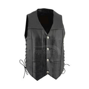 Chaleco de Cuero de Invierno Transpirable de Alta Calidad para Hombre, Estilo Urbano, Hecho a Medida - Product Image 1