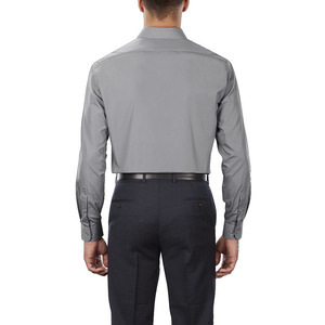 Camisa de vestir para hombre de manga larga ajustada floral de alta calidad al por mayor nueva doble botonadura antiarrugas para negocios formales de primavera - Product Image 3