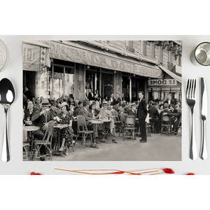 Nappe dôme imprimée 28x40,5cm 80gsm en papier professionnel – 500 pièces B2B - Product Image 1