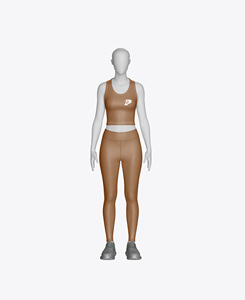 ชุดออกกำลังกายแบบไร้รอยต่อสำหรับผู้หญิงชุดเล่นโยคะแบบปรับแต่งได้บราและกางเกงเลกกิ้ง - Product Image 6