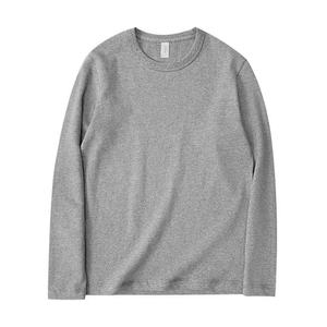 T-shirt pour homme en gros, manches longues, coton lourd, sérigraphie, impression de logo personnalisé, t-shirt à manches longues pour homme - Product Image 6