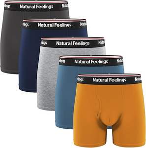 Boxers pour hommes Natural Feelings, sous-vêtements pour hommes - Product Image 4