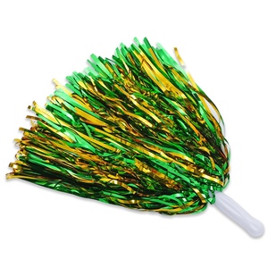 Pompons Métalliques Personnalisés <span class=keywords><strong>pour</strong></span> l'Esprit d'Équipe, Agitateurs d'Esprit d'Équipe <span class=keywords><strong>pour</strong></span> les Matchs <span class=keywords><strong>de</strong></span> Football et <span class=keywords><strong>de</strong></span> Basketball / Fournitures <span class=keywords><strong>pour</strong></span> les Équipes <span class=keywords><strong>de</strong></span> Cheerleading - Product Image 3
