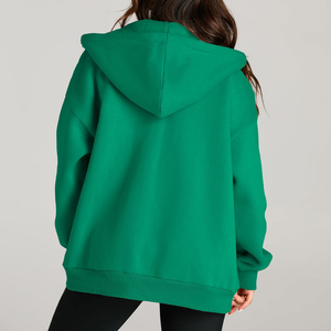 Sudadera con Capucha de Invierno de Manga Larga, Personalizable con Logotipo, 300g, Poliéster y Spandex, Estilo Urbano, Hombros Caídos, Transpirable, Ecológica, Tejida - Product Image 2