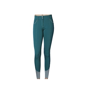 Women Functional <b>Knee</b> <b>Patch</b> Silicone Equestrian Sports Competition Riding Breeches English Horse Racing Products From India - Product Image 4