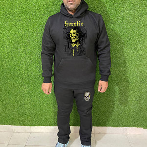 Conjunto Deportivo Informal con Capucha para Hombre, Transpirable, Ligero, Ropa Deportiva, Sudadera y Pantalones de Chándal - Product Image 1