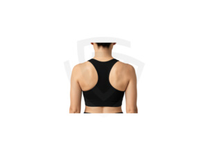 Sujetador Deportivo de Poliéster para Mujer, de Alta Sujeción, Antibacteriano, Espalda Abierta, Busto Bajo, Alta Elasticidad, Ropa Deportiva, Tirantes Cruzados Delanteros - Product Image 2