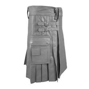 Kilt en cuir véritable à vendre 2025 Nouveau design 100% Kilt en cuir de haute qualité à bas prix en vrac - Product Image 5